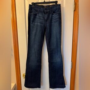 7 For All Mankind High Rise Bootcut Jeans Size 27